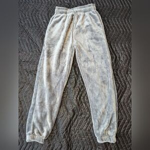 Winter plush sweatpants